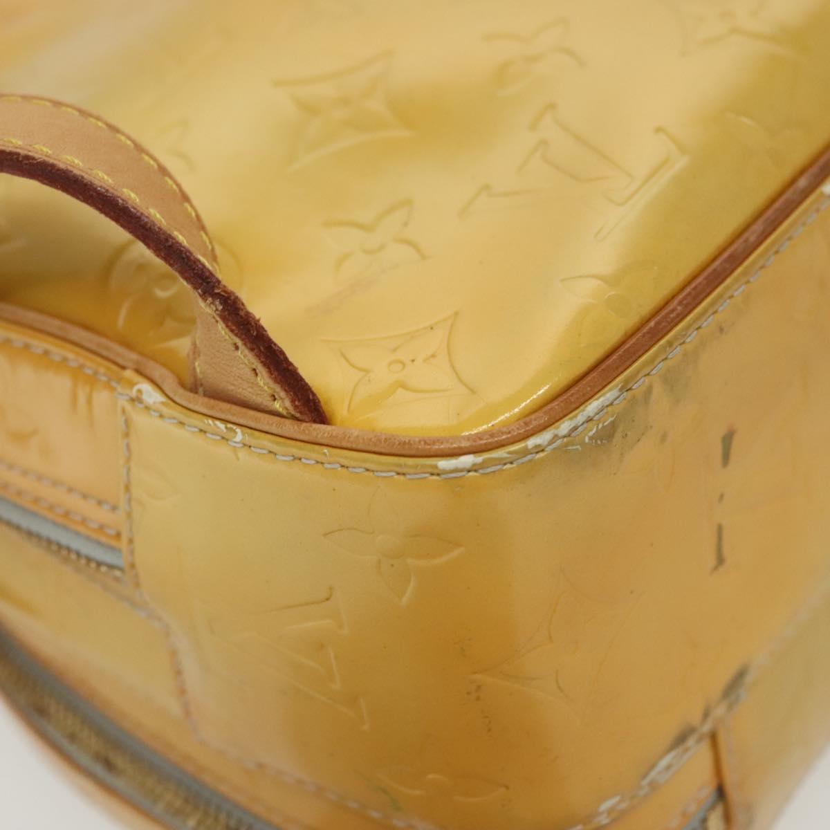 LOUIS VUITTON Monogram Vernis Marley Backpack Gris M91038 LV Auth bs28557