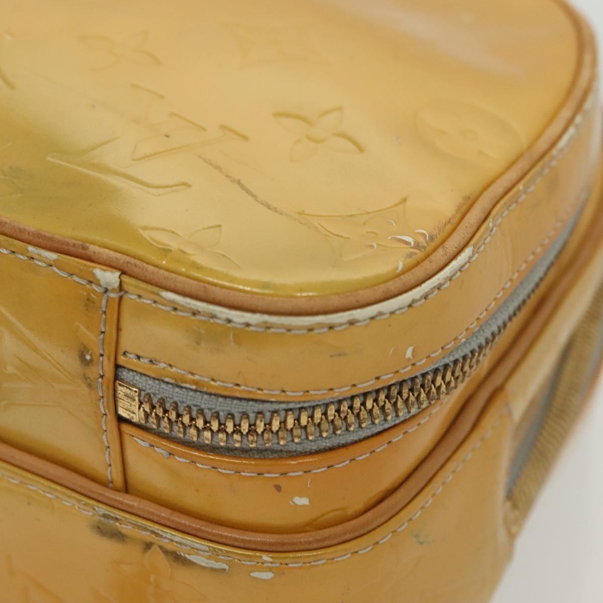 LOUIS VUITTON Monogram Vernis Marley Backpack Gris M91038 LV Auth bs28557