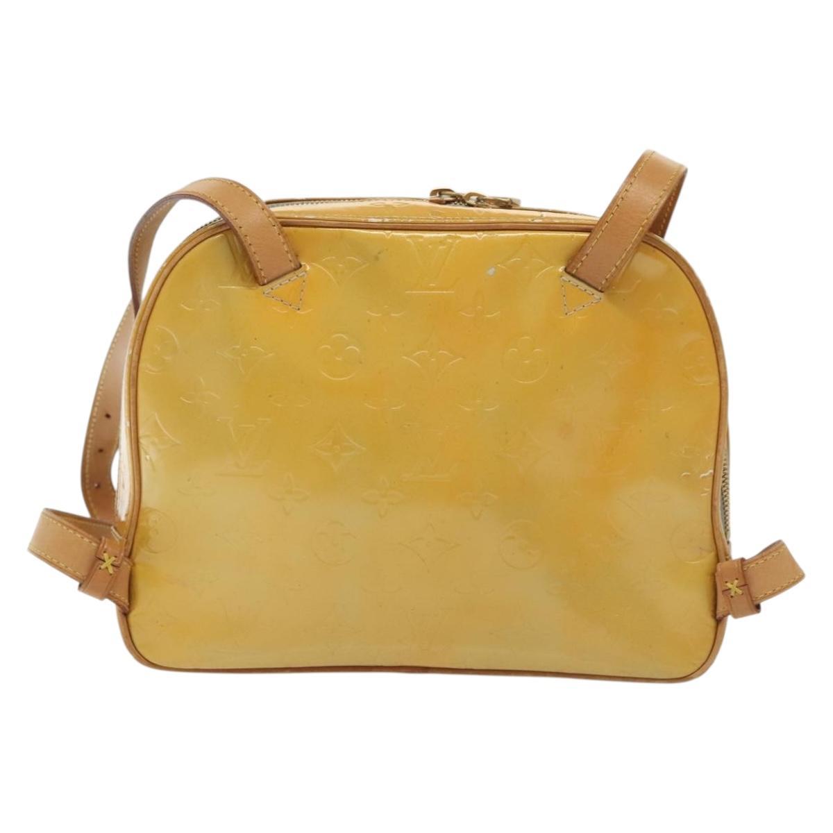 LOUIS VUITTON Monogram Vernis Marley Backpack Gris M91038 LV Auth bs28557