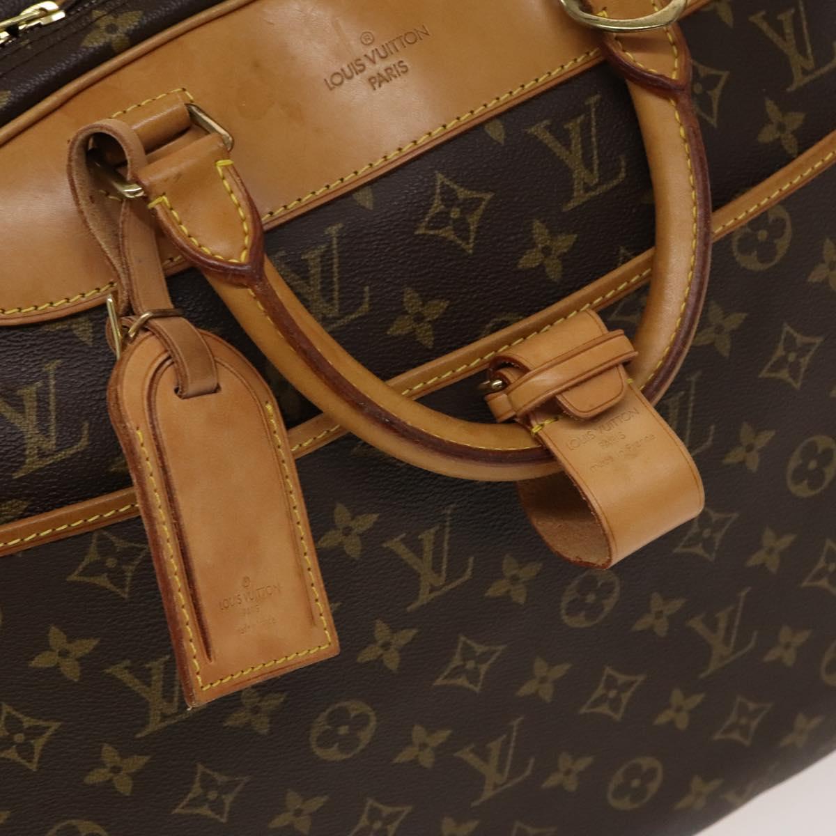 LOUIS VUITTON Monogram Alize de Poche Boston Bag 2way M41392 LV Auth bs28583
