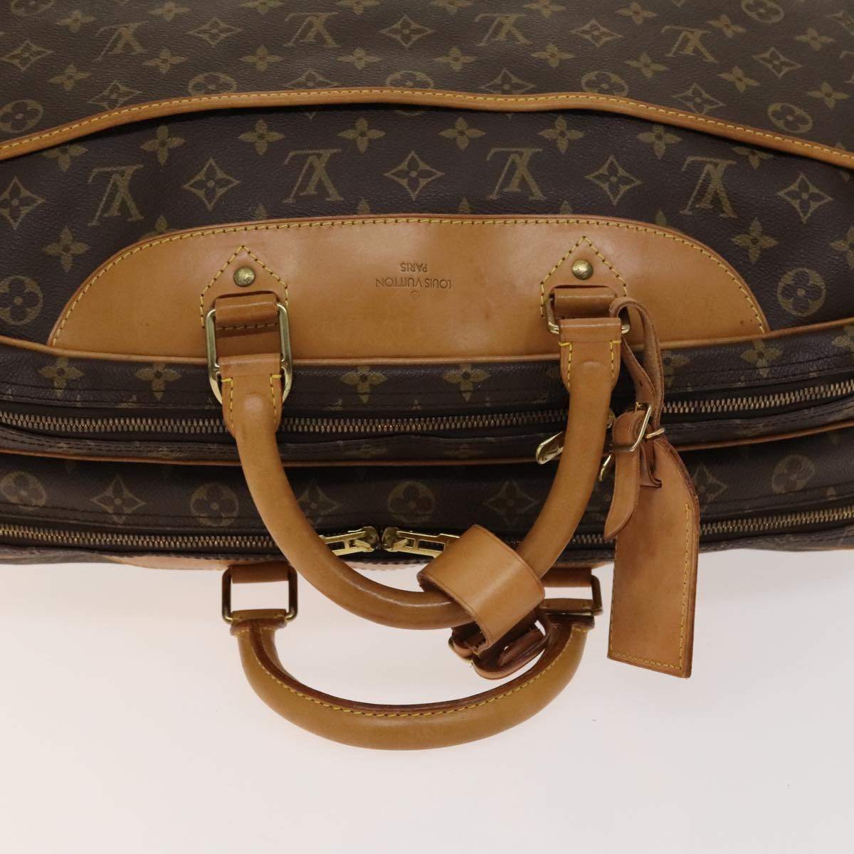 LOUIS VUITTON Monogram Alize de Poche Boston Bag 2way M41392 LV Auth bs28583