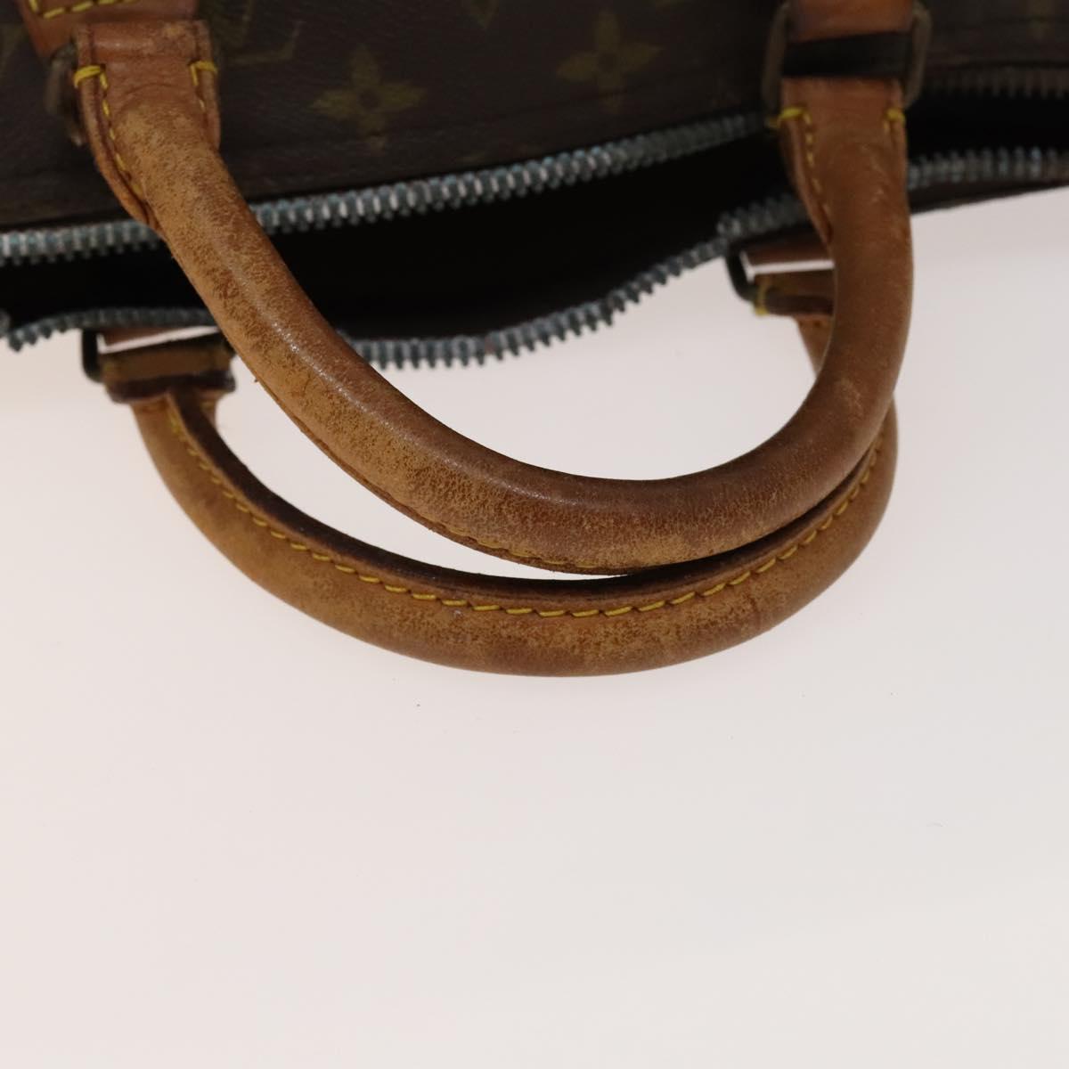 LOUIS VUITTON Monogram Speedy 30 Hand Bag M41526 LV Auth bs28597
