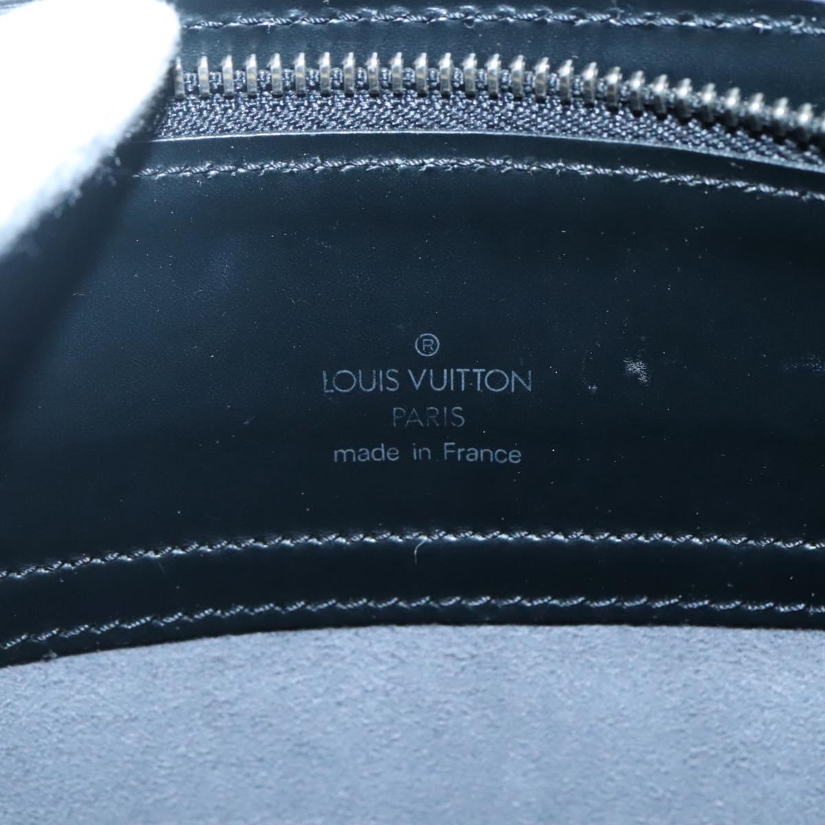 LOUIS VUITTON Epi Gemeaux Tote Bag Black M52452 LV Auth bs28603