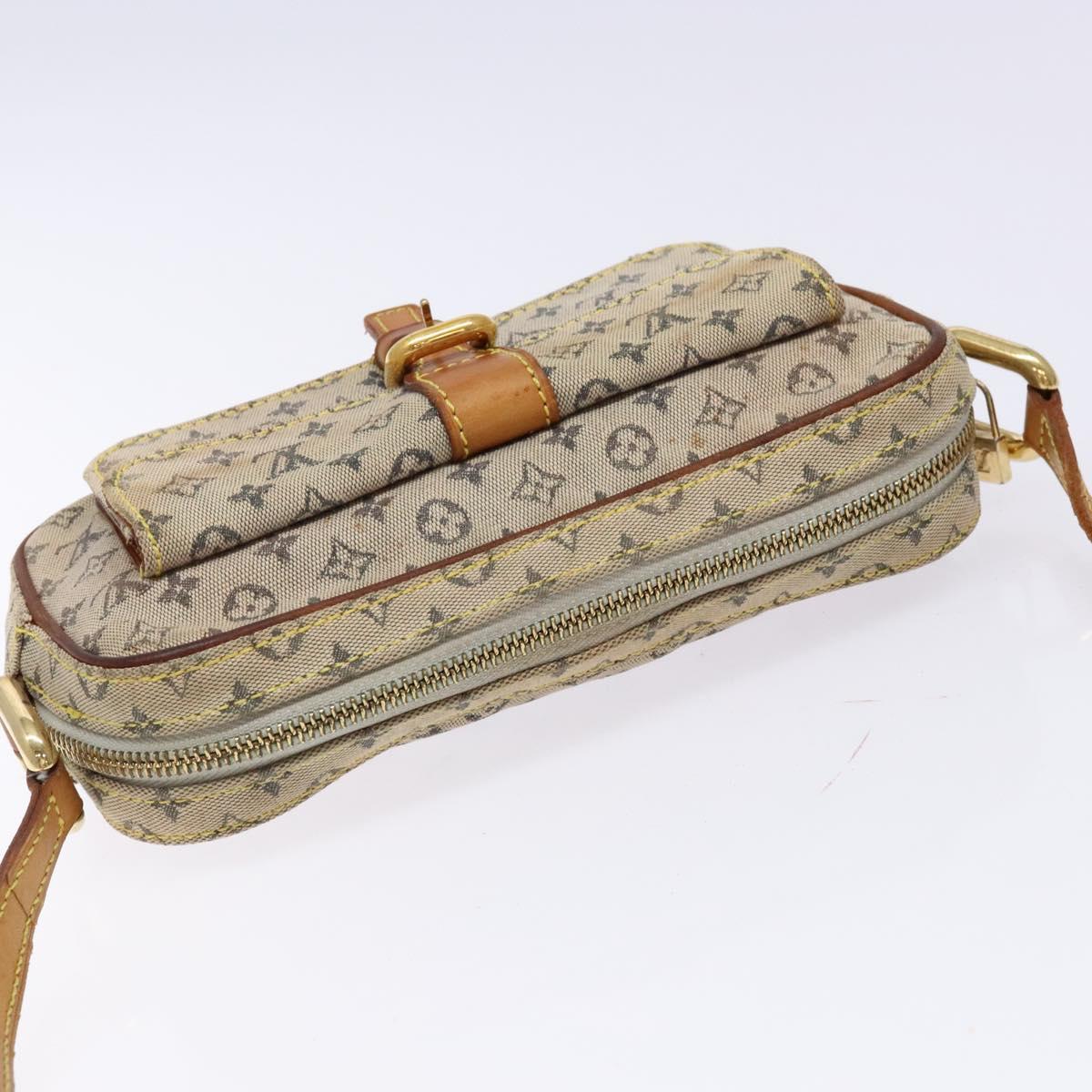 LOUIS VUITTON Monogram Mini Juliet MM Shoulder Bag Blue M92004 LV Auth bs28619