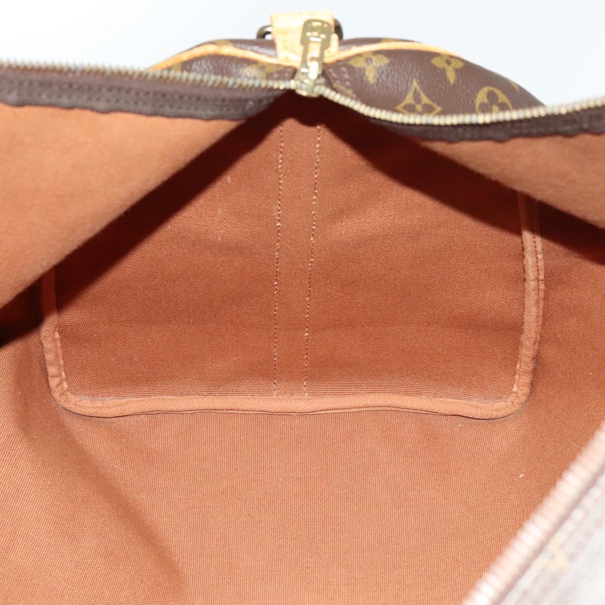 LOUIS VUITTON Monogram Keepall Bandouliere 60 Boston Bag M41412 LV Auth bs28623