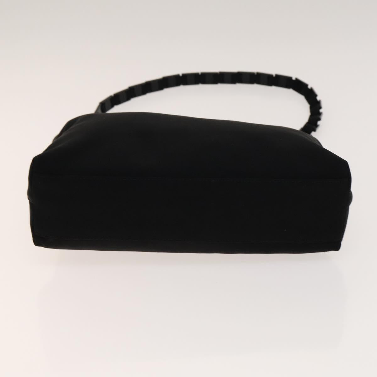 Salvatore Ferragamo Gancini Hand Bag Nylon PVC 3Set Black Pink Auth bs28716