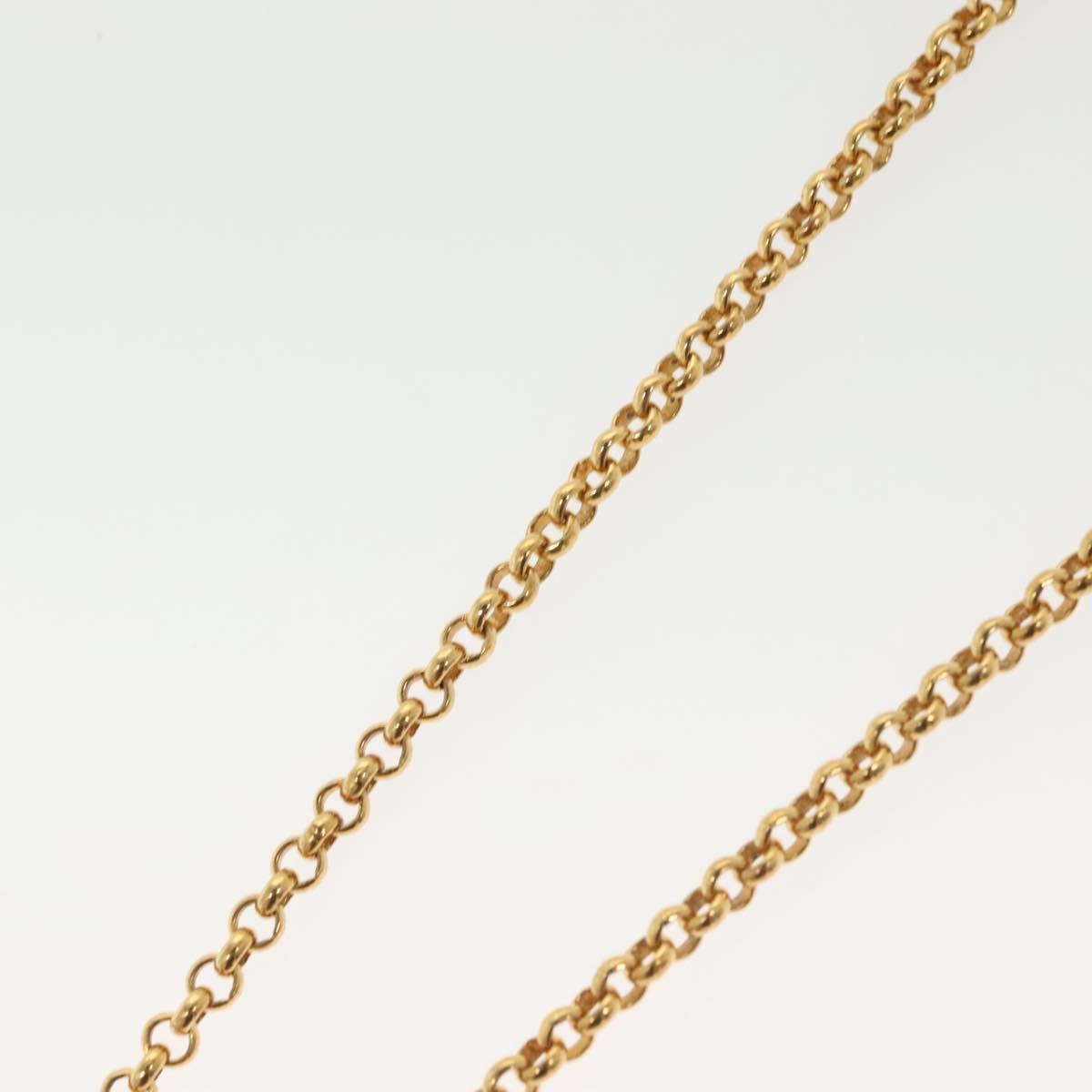 Salvatore Ferragamo Necklace metal Gold Auth bs28768