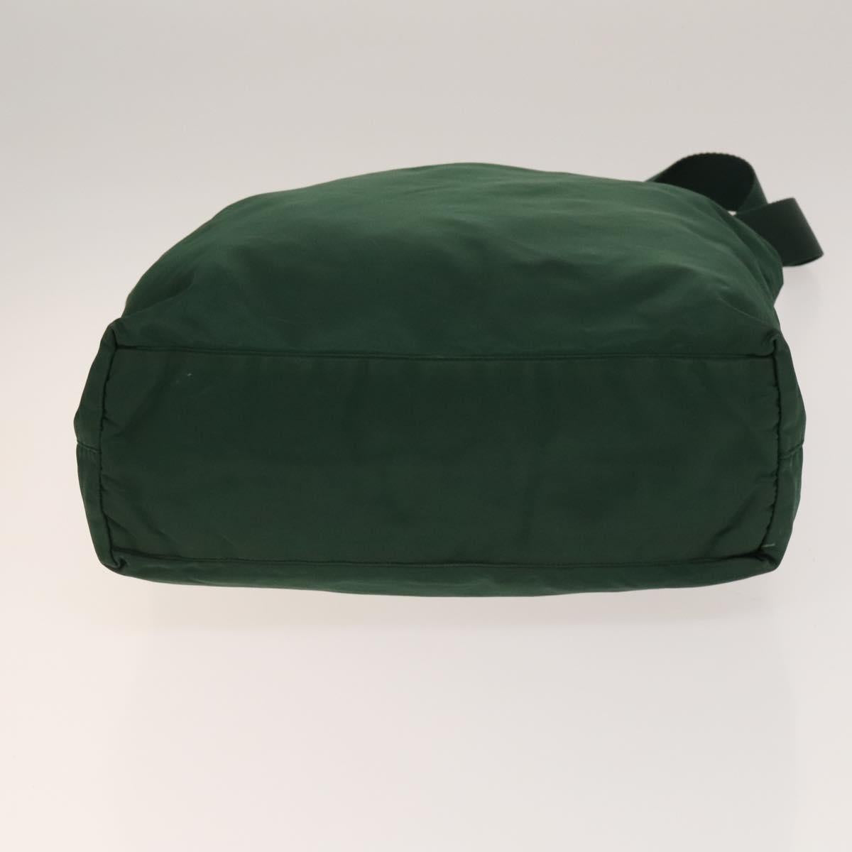 PRADA Bag Nylon 4Set Black Green Bordeaux Auth bs28803
