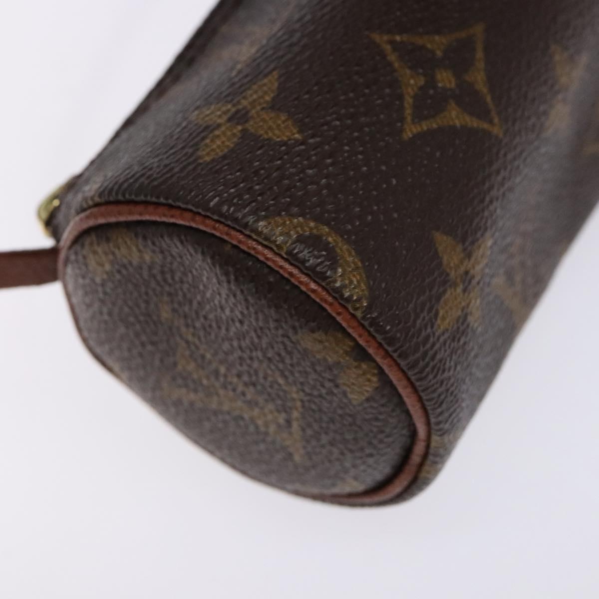 LOUIS VUITTON Monogram Papillon Pouch LV Auth bs28817