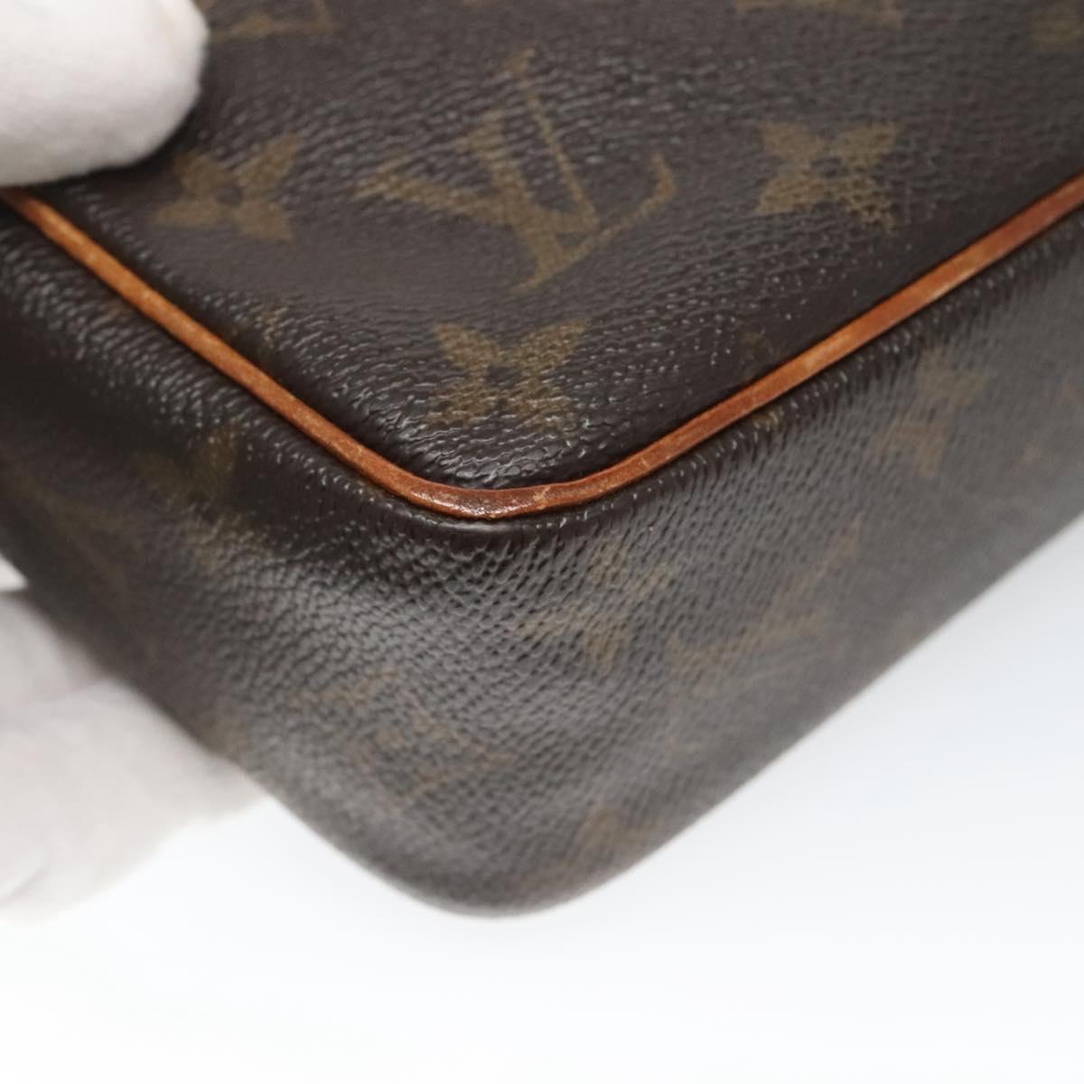 LOUIS VUITTON Monogram Compiegne 23 Clutch Bag M51847 LV Auth bs28818