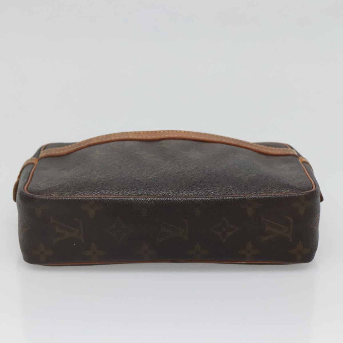 LOUIS VUITTON Monogram Compiegne 23 Clutch Bag M51847 LV Auth bs28818