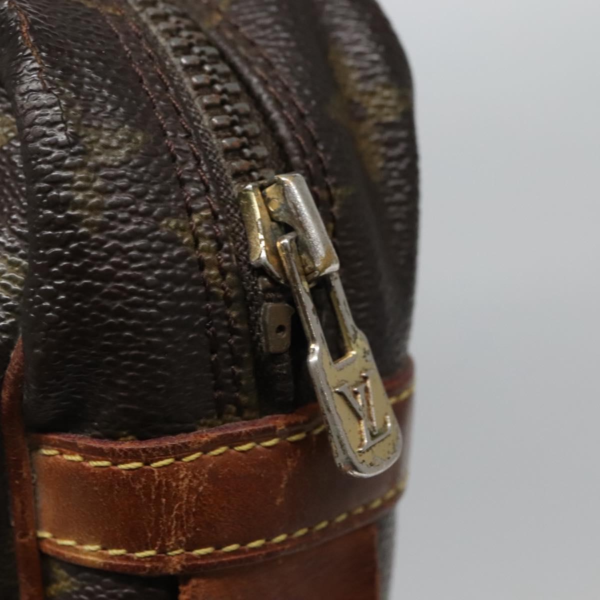 LOUIS VUITTON Monogram Compiegne 28 Clutch Bag M51845 LV Auth bs28819