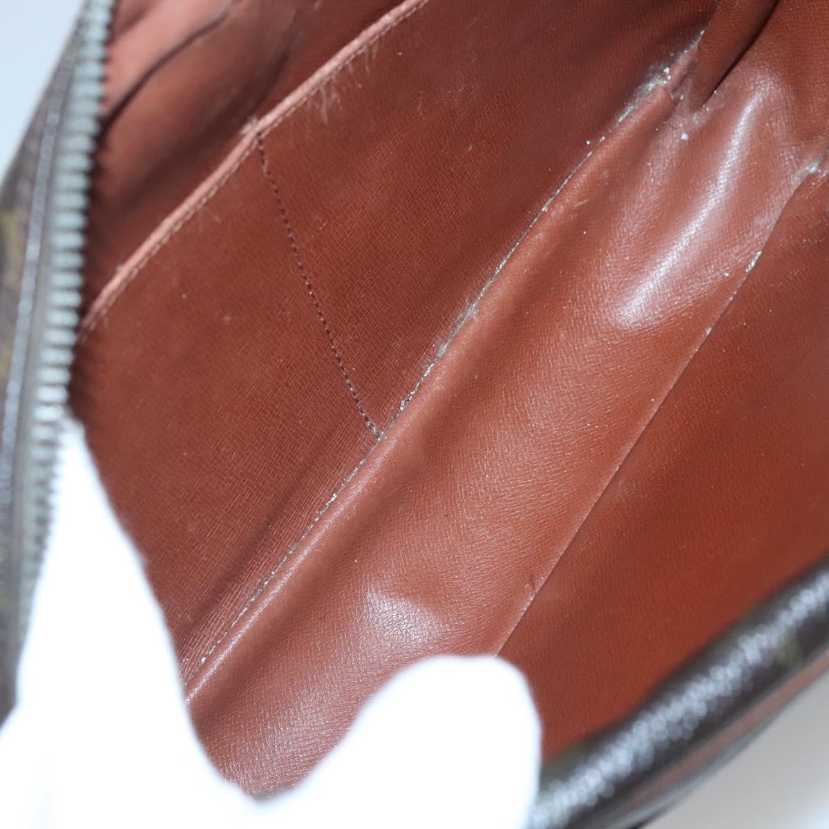 LOUIS VUITTON Monogram Compiegne 28 Clutch Bag M51845 LV Auth bs28819