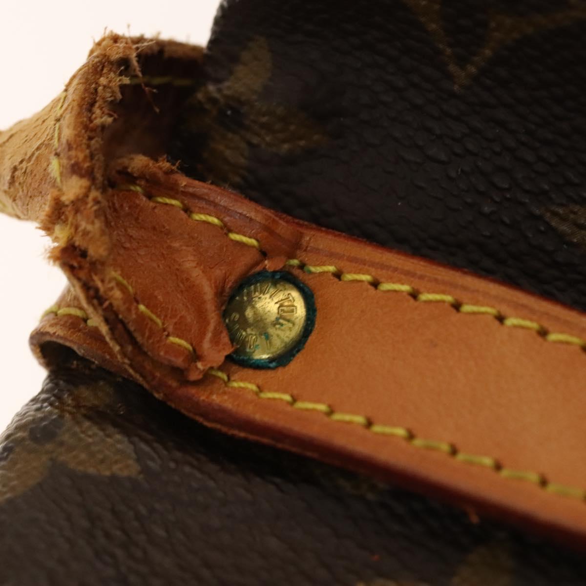 LOUIS VUITTON Monogram Saumur 30 Shoulder Bag M42256 LV Auth bs28820