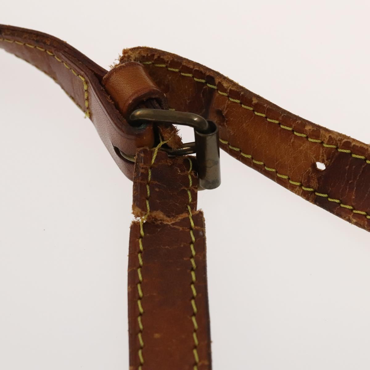 LOUIS VUITTON Monogram Saumur 30 Shoulder Bag M42256 LV Auth bs28820