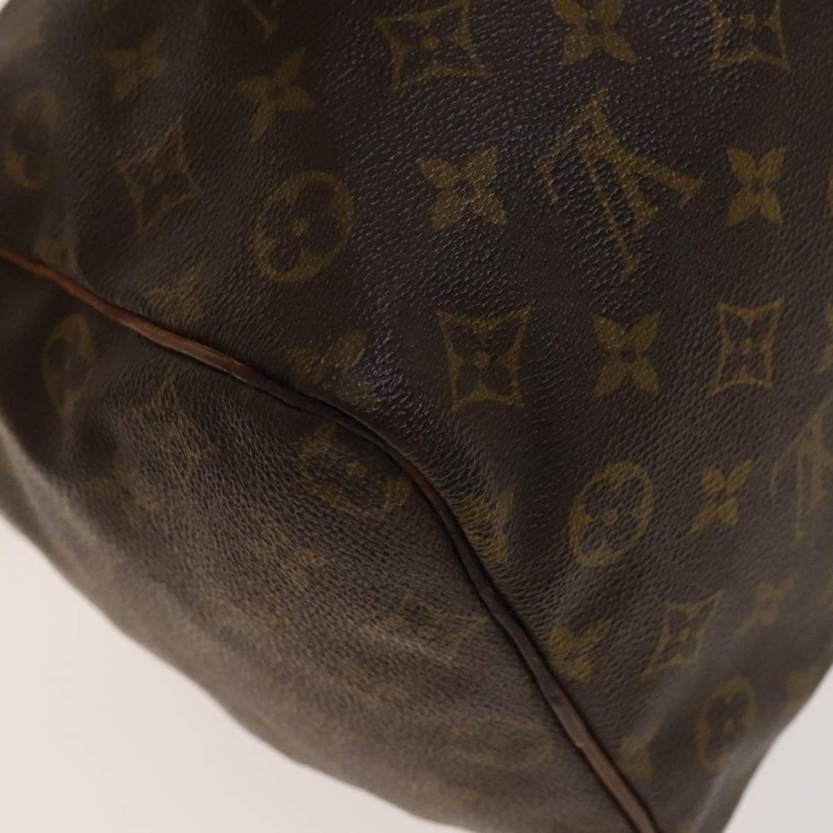 LOUIS VUITTON Monogram Speedy 35 Hand Bag M41524 LV Auth bs28843