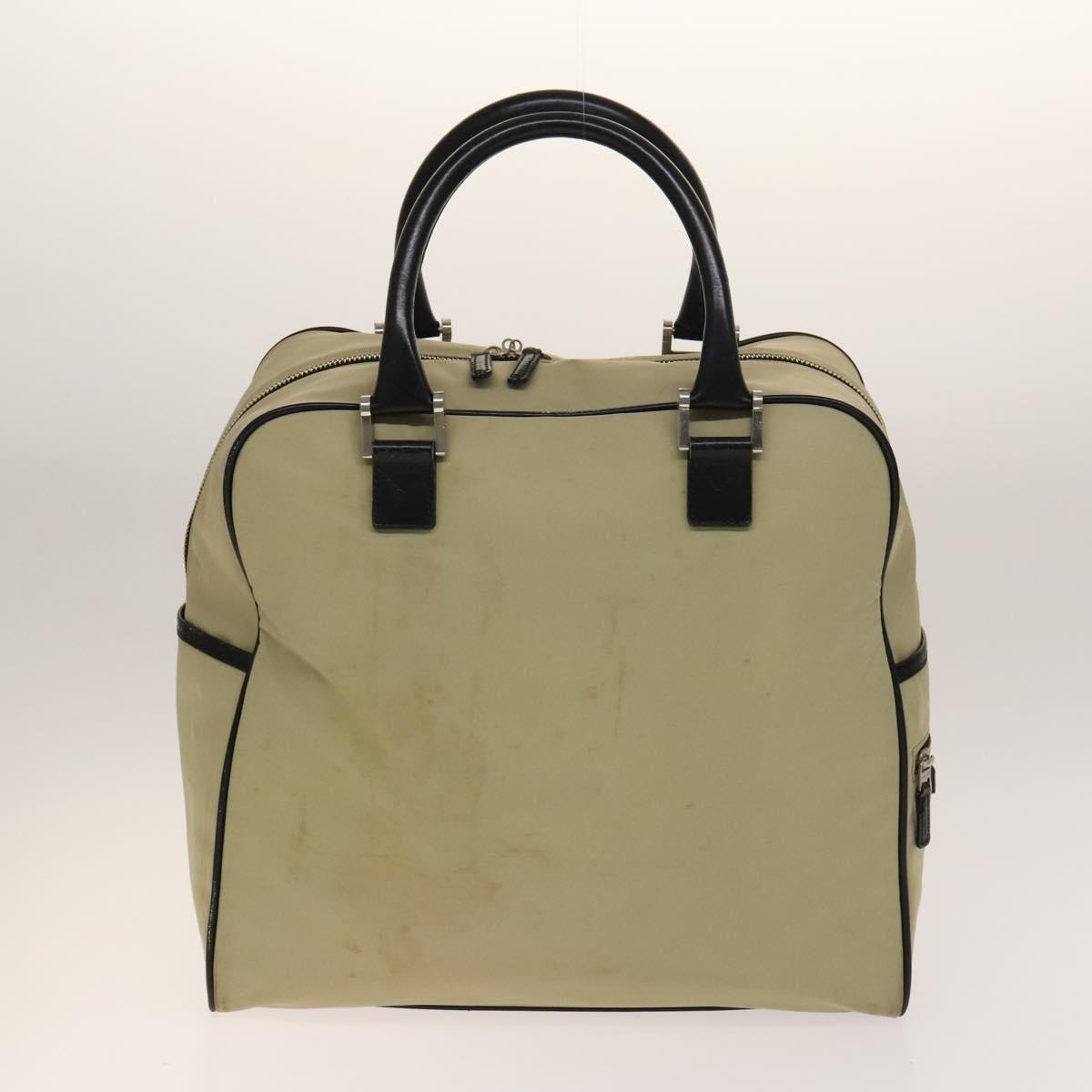 BURBERRY Hand Bag Denim Nylon 4Set Beige Blue pink Auth bs29020