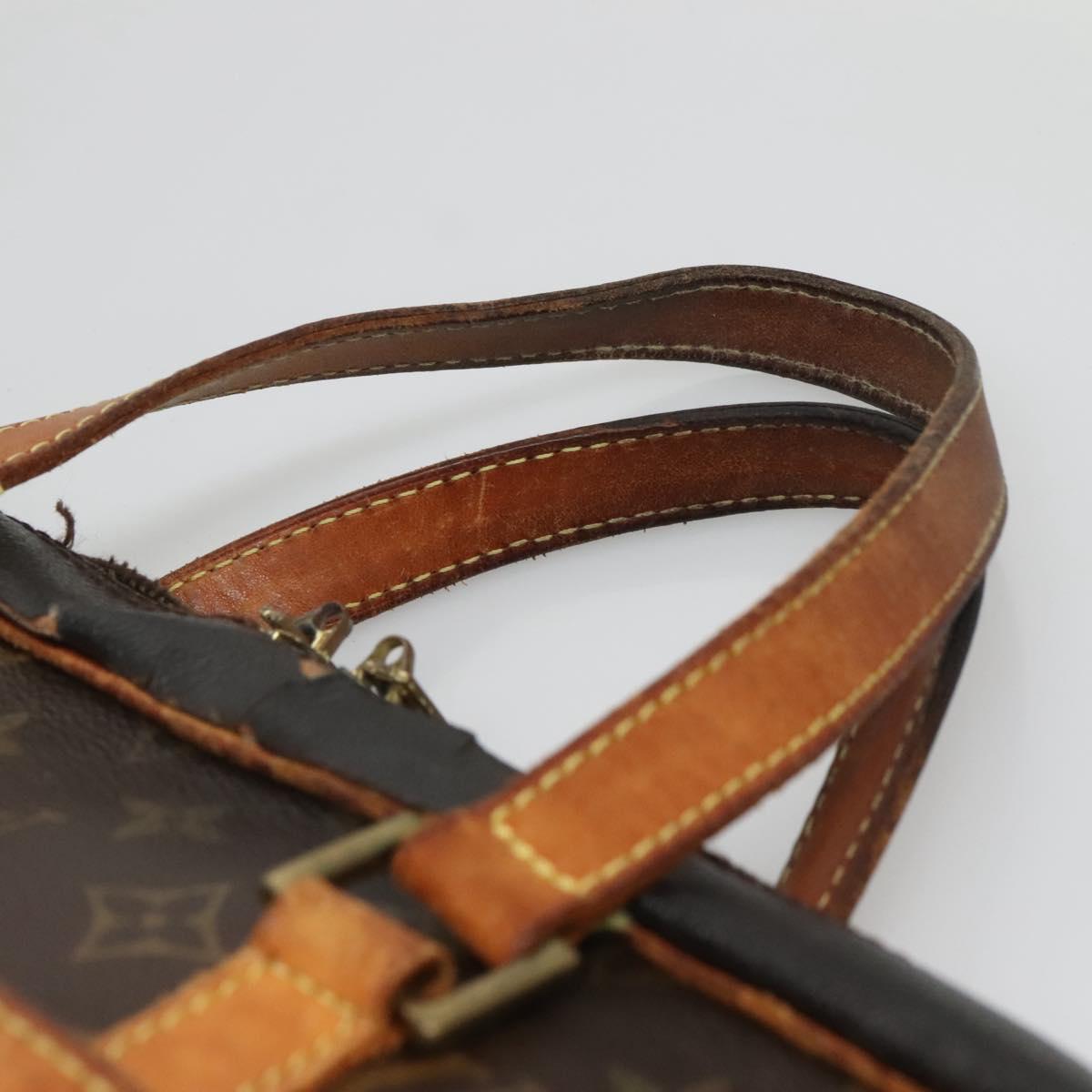 LOUIS VUITTON Monogram Porte Documents Pegas Hand Bag M53343 LV Auth bs29038