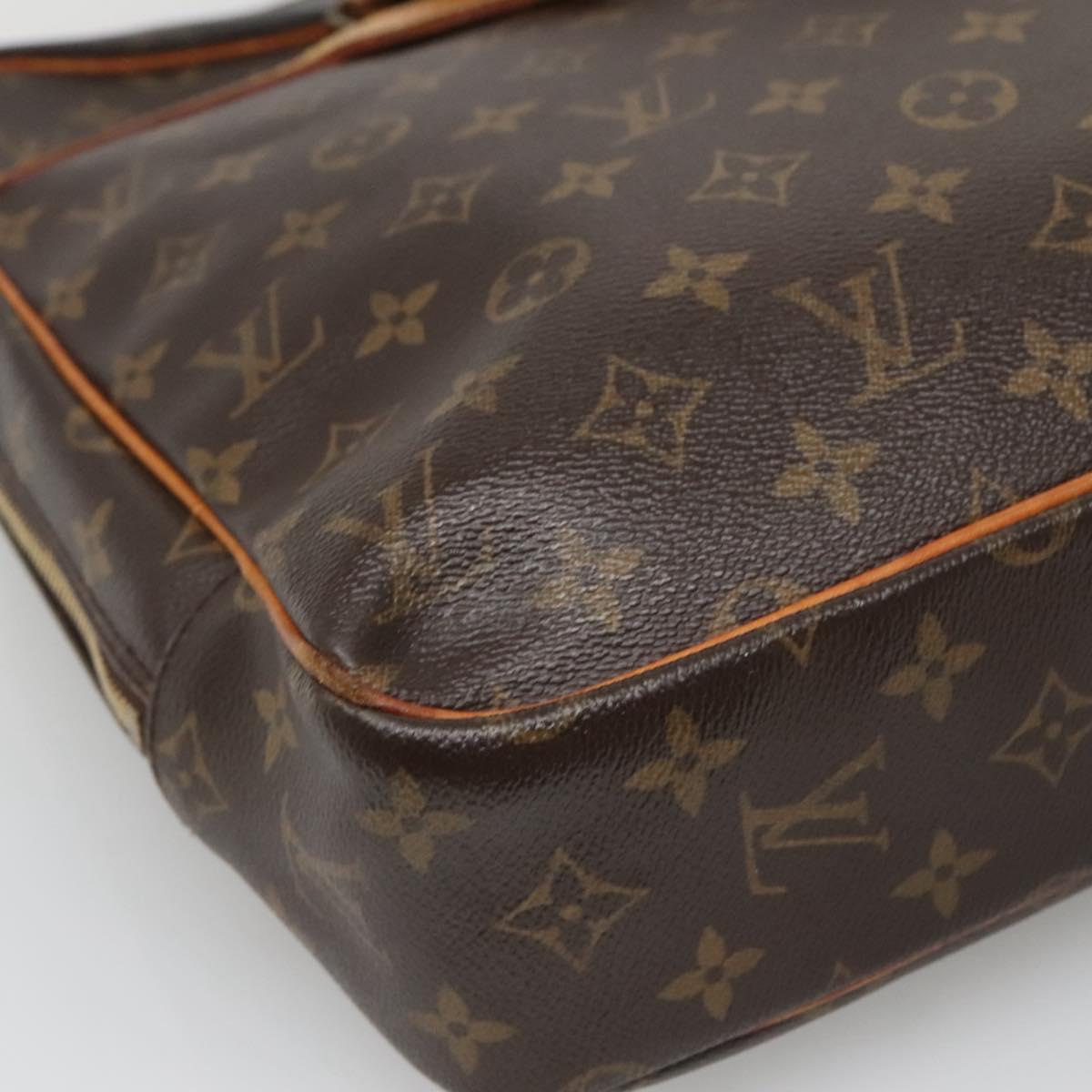 LOUIS VUITTON Monogram Porte Documents Pegas Hand Bag M53343 LV Auth bs29038
