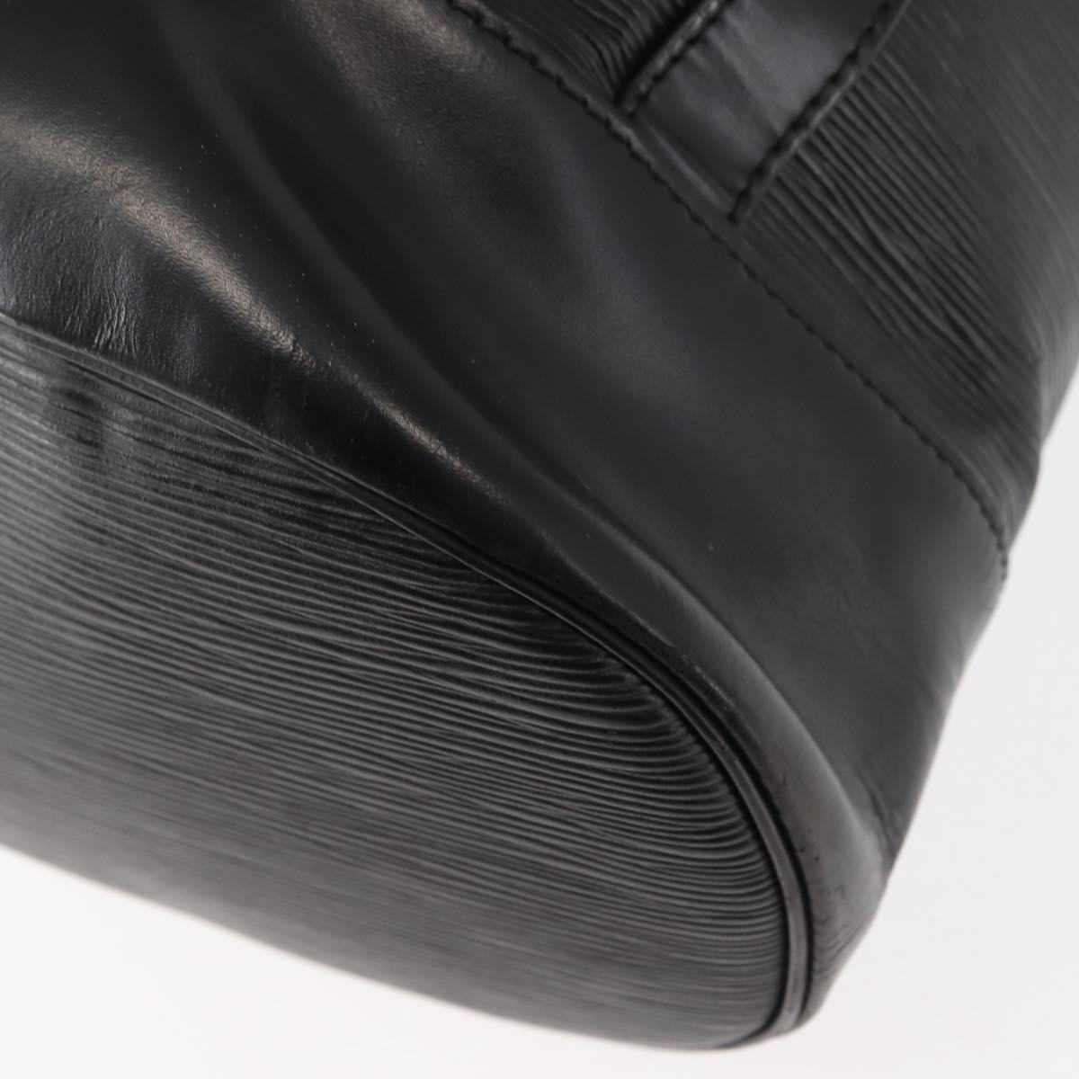 LOUIS VUITTON Epi Randonnee GM Shoulder Bag Black M43082 LV Auth bs29041