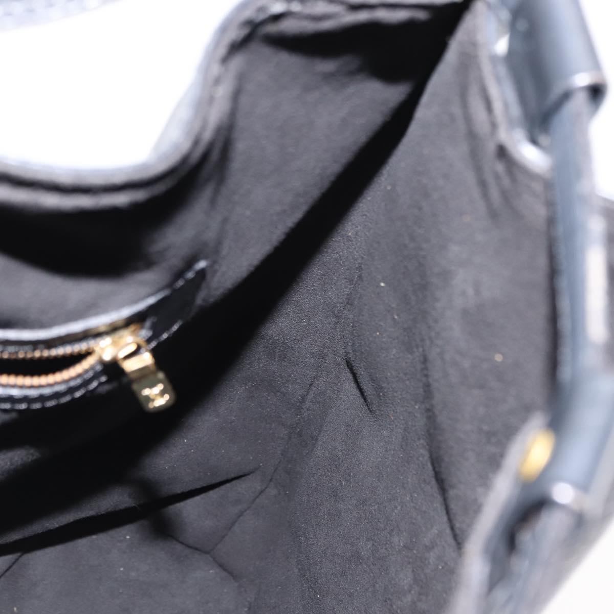 LOUIS VUITTON Epi Randonnee GM Shoulder Bag Black M43082 LV Auth bs29041