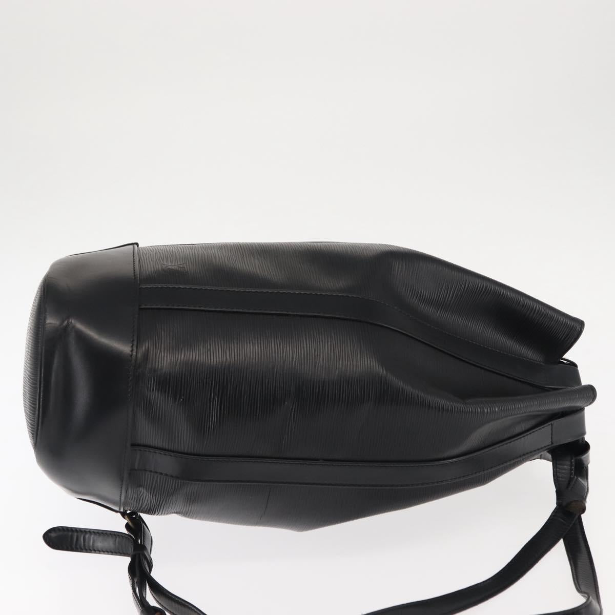 LOUIS VUITTON Epi Randonnee GM Shoulder Bag Black M43082 LV Auth bs29041