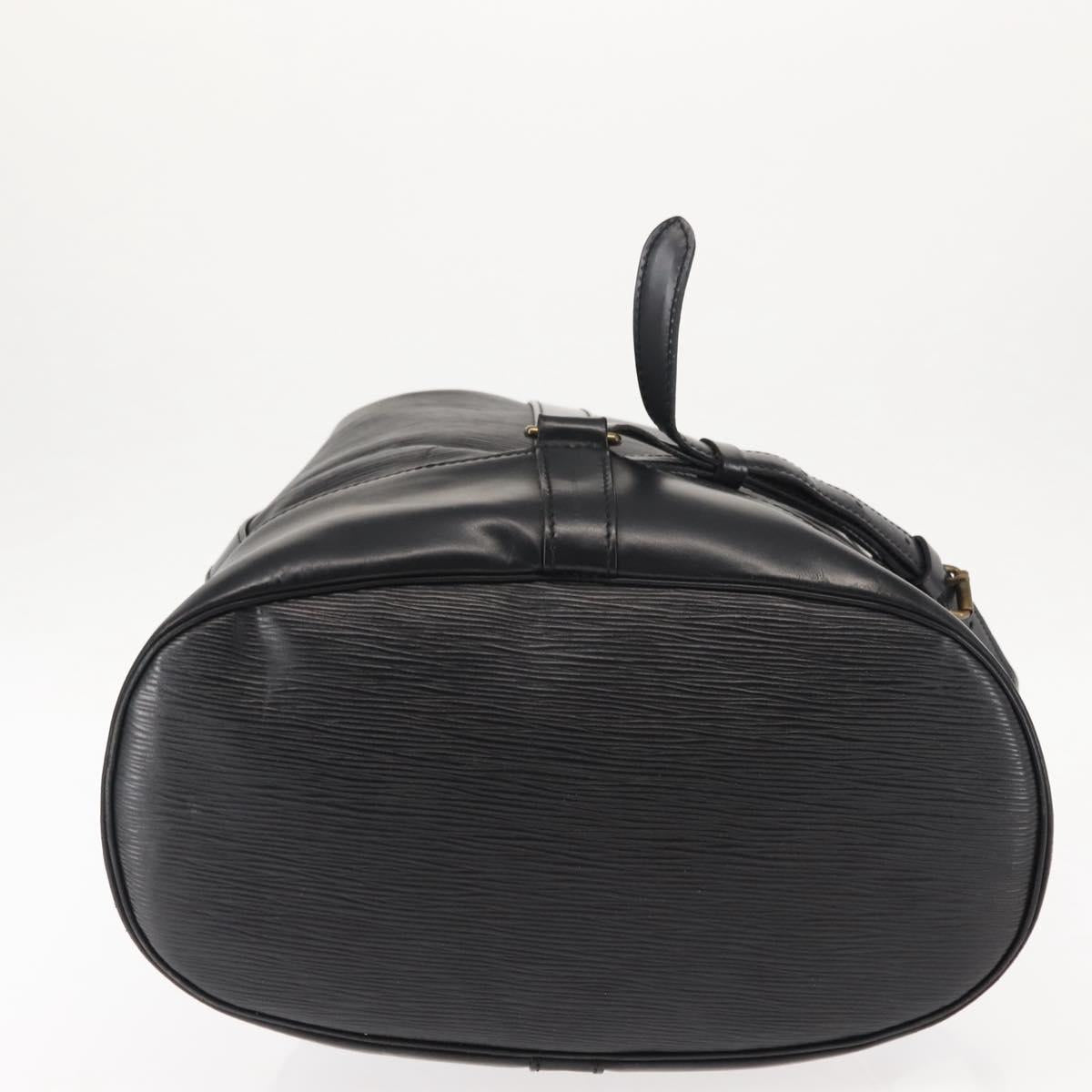 LOUIS VUITTON Epi Randonnee GM Shoulder Bag Black M43082 LV Auth bs29041