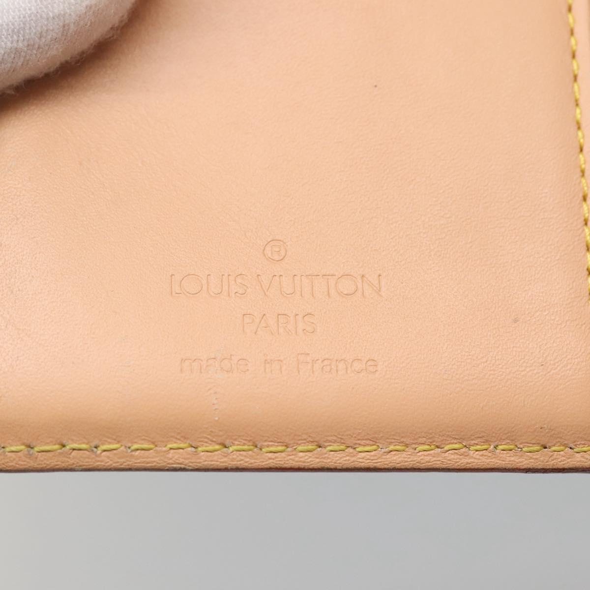 LOUIS VUITTON Multicolor Portefeuille Viennois Wallet White M92987 Auth bs29084