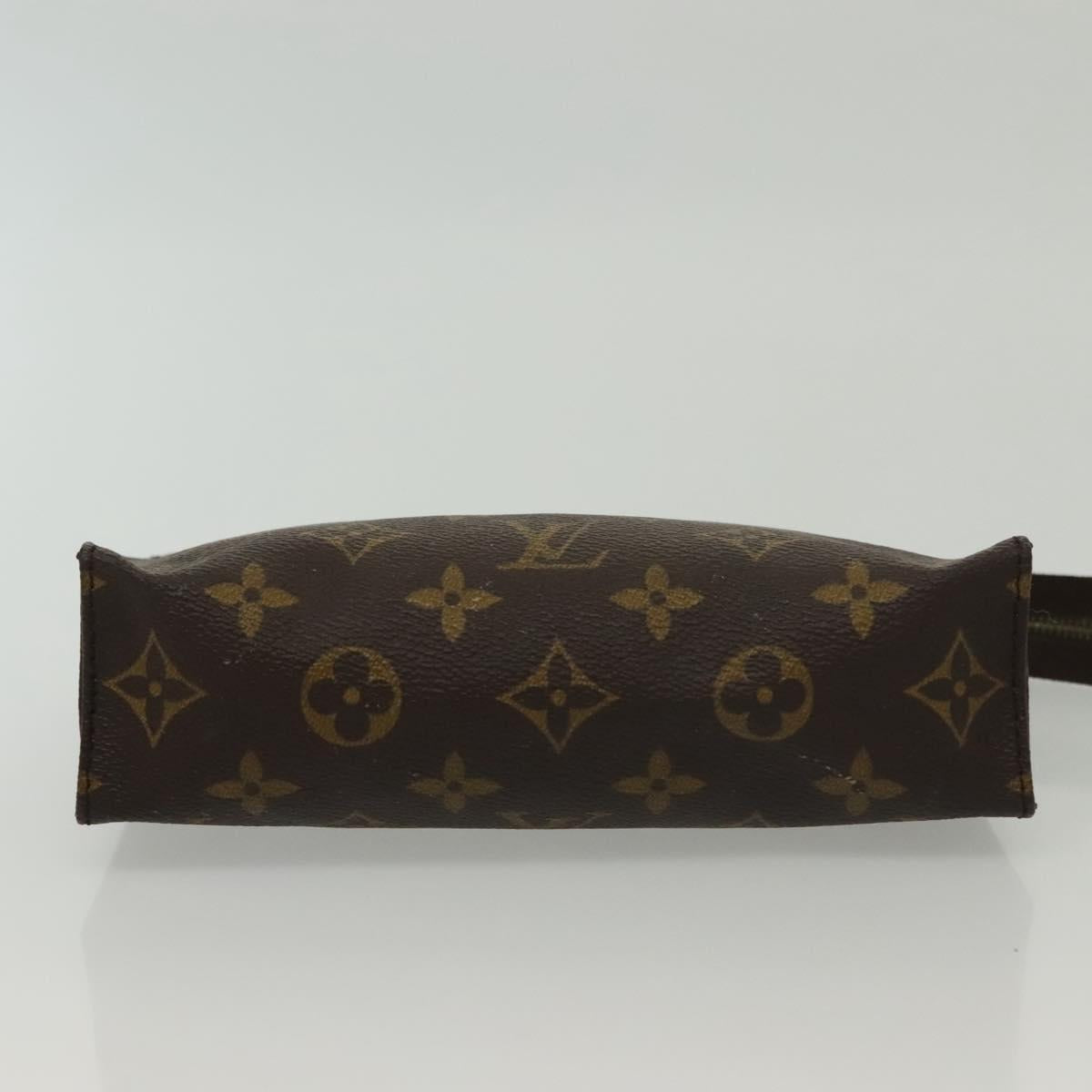 LOUIS VUITTON Monogram Poche Toilette 19 Pouch M47544 LV Auth bs29087