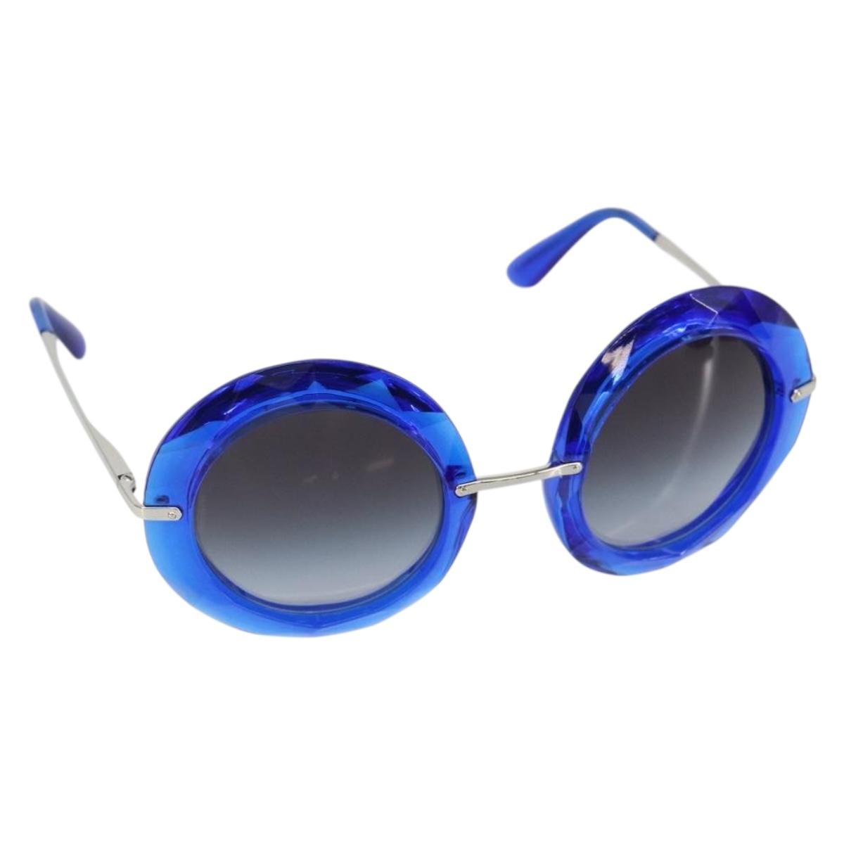 DOLCE&GABBANA Sunglasses plastic Blue Auth bs29132