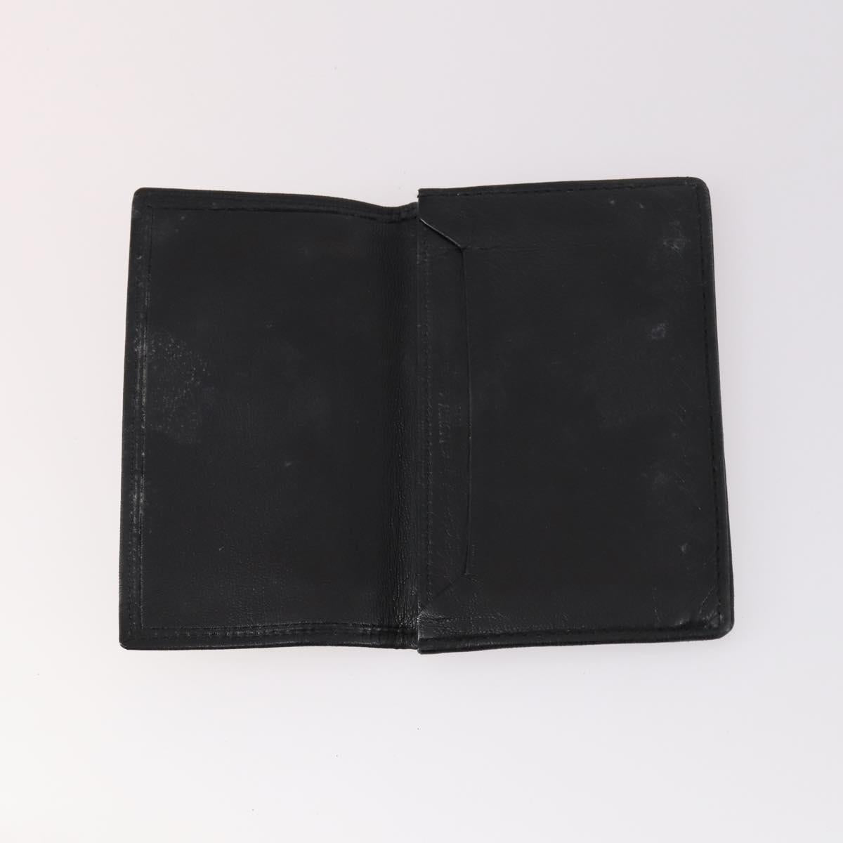 LOEWE Anagram Wallet Leather 4Set Brown Black beige Auth bs29140