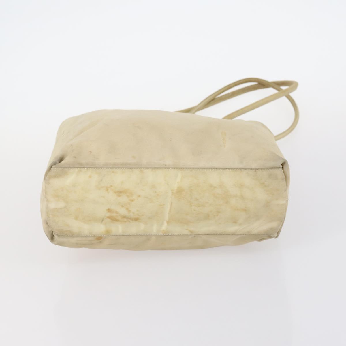 Christian Dior PRADA Trotter Canvas Bag Pile Nylon 3Set Pink Beige Auth bs29145