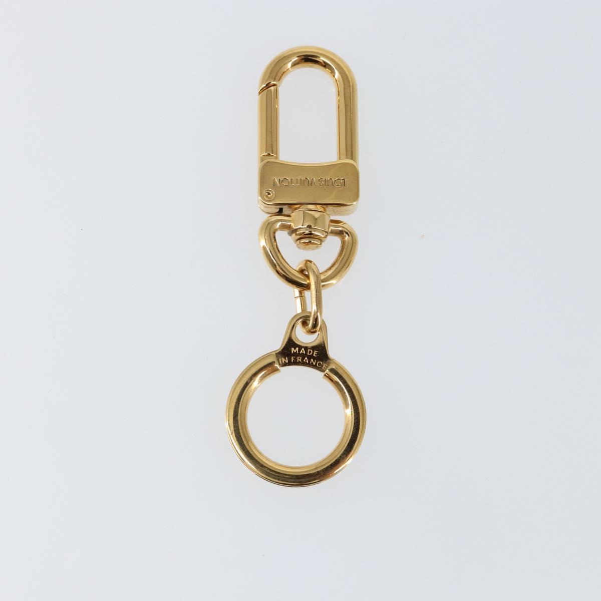 LOUIS VUITTON Anneau Cles Key Holder metal Gold Tone M62694 LV Auth bs29148