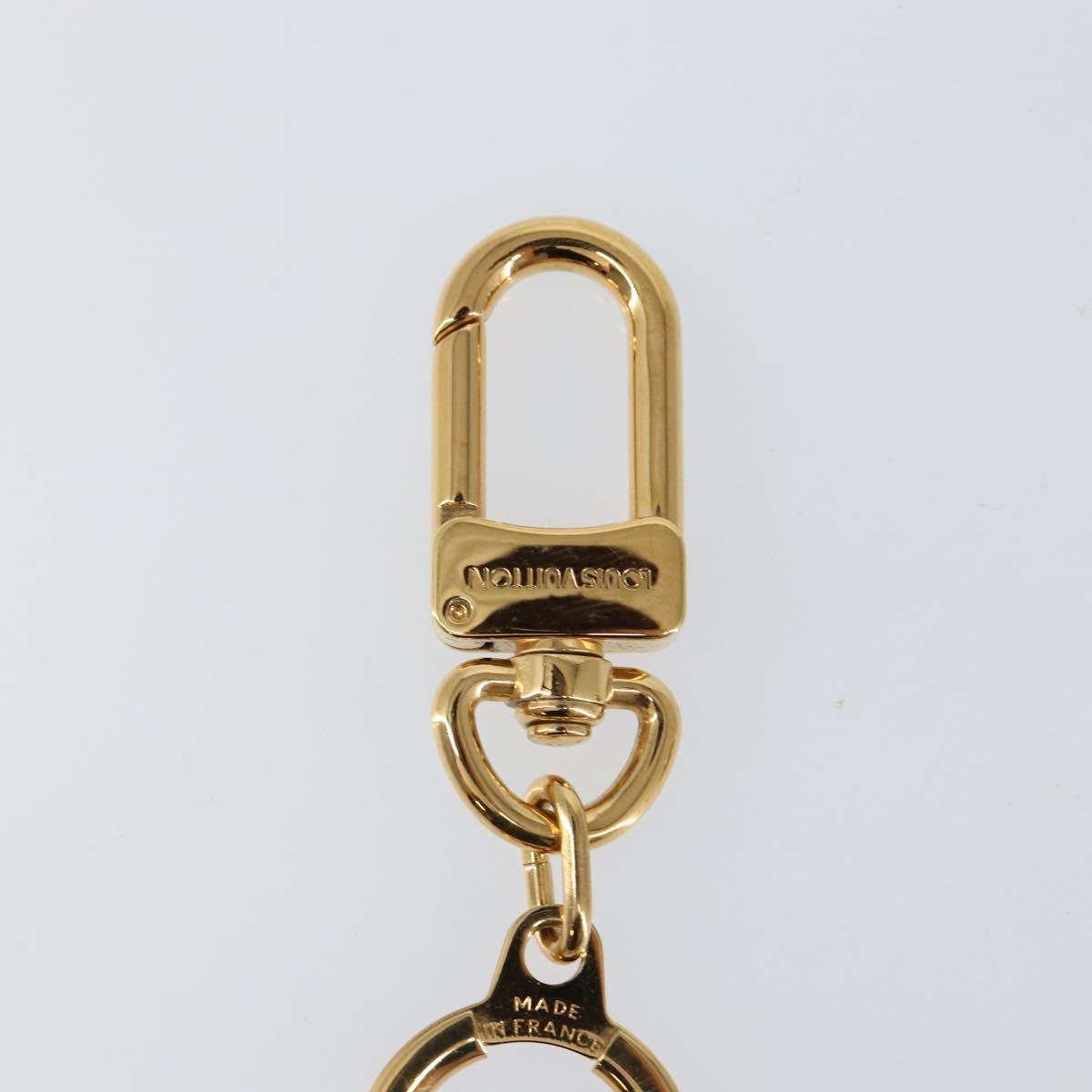 LOUIS VUITTON Anneau Cles Key Holder metal Gold Tone M62694 LV Auth bs29148
