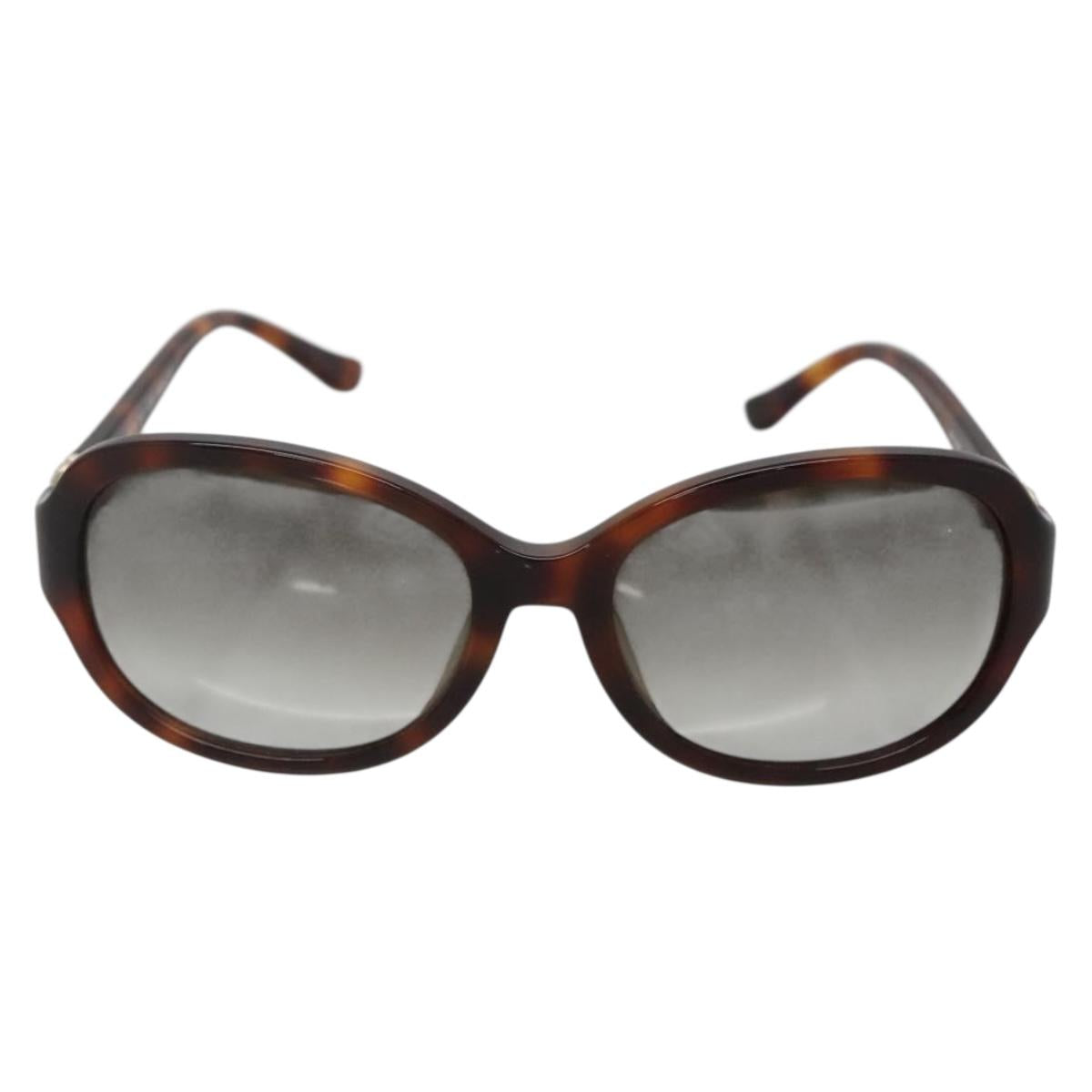 Salvatore Ferragamo Sunglasses plastic Brown Auth bs29164