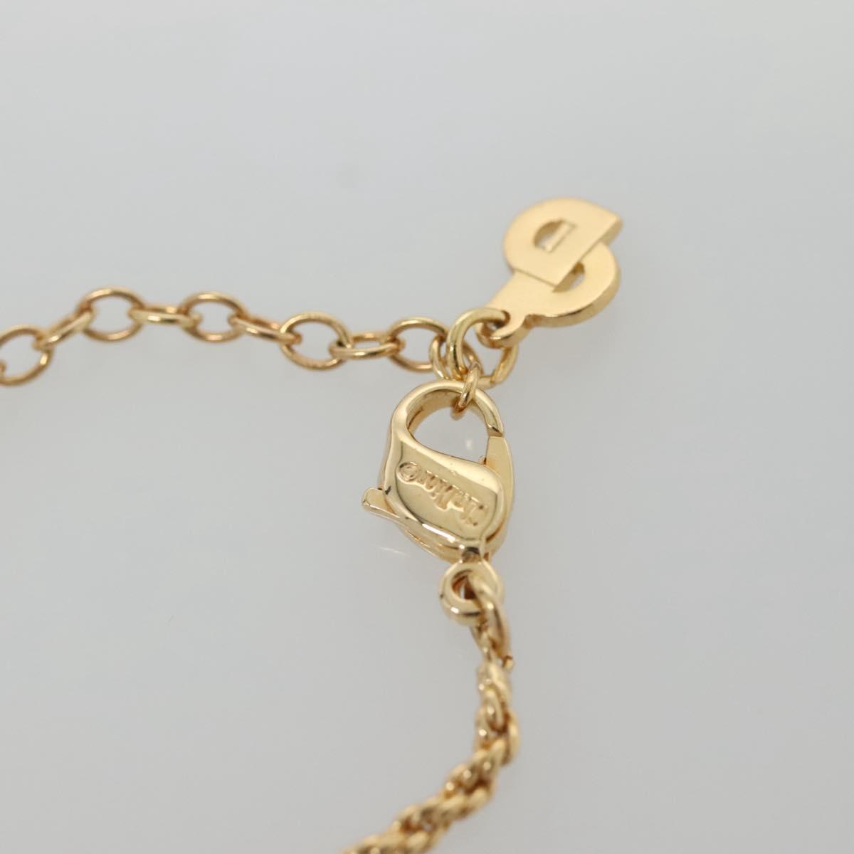 Christian Dior Necklace metal Gold Auth bs29172