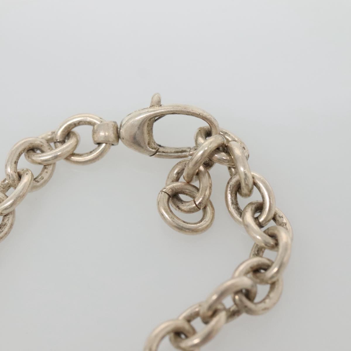 GUCCI Necklace metal Silver Auth bs29179