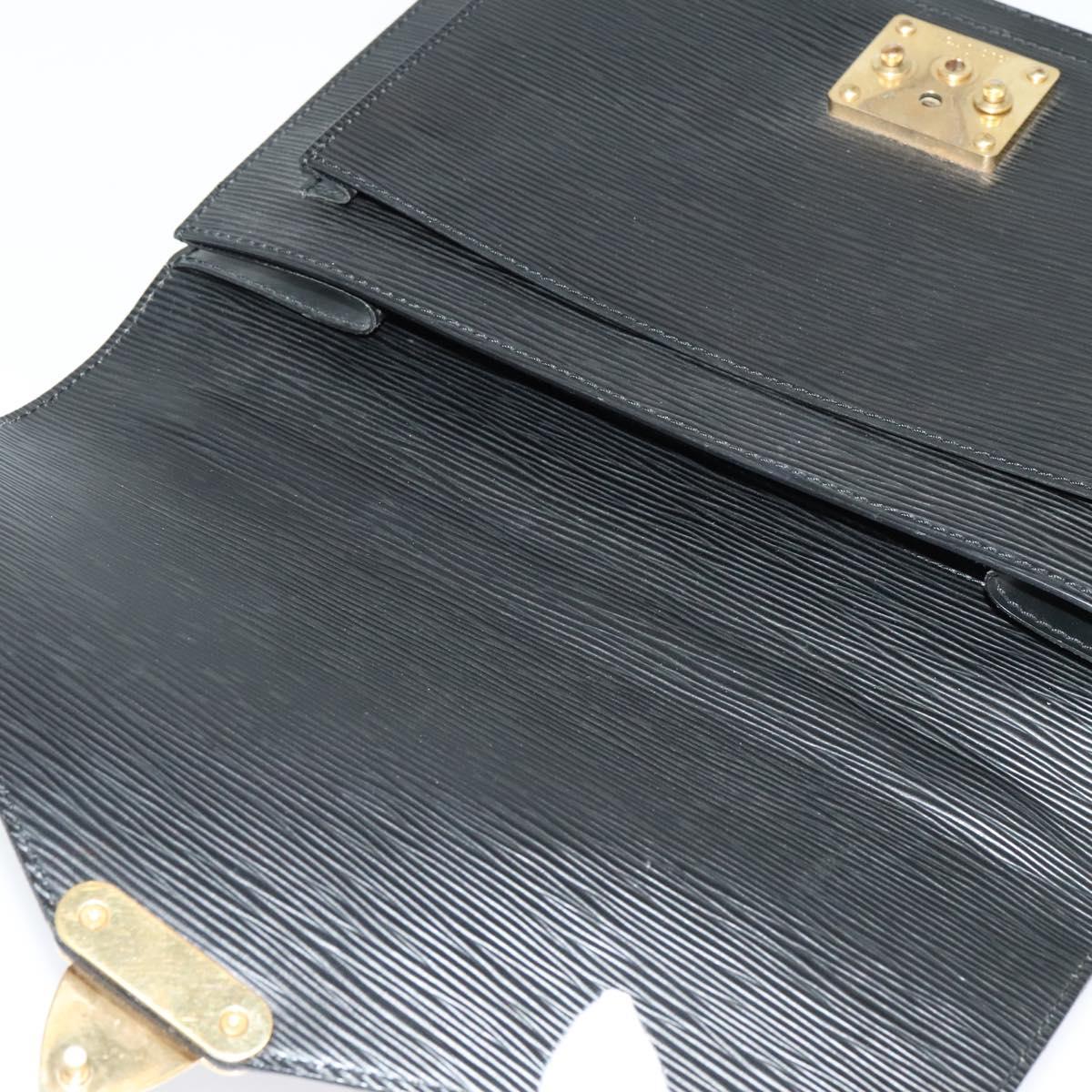 LOUIS VUITTON Epi Monceau 28 Hand Bag Black M52122 LV Auth bs29218