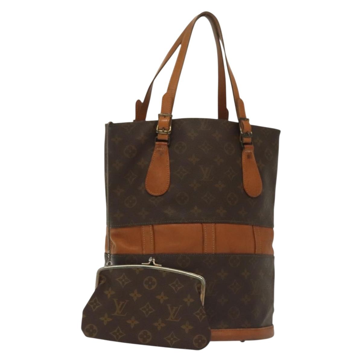 LOUIS VUITTON Monogram Bucket GM Shoulder Bag USA limited T42236 LV Auth bs29222