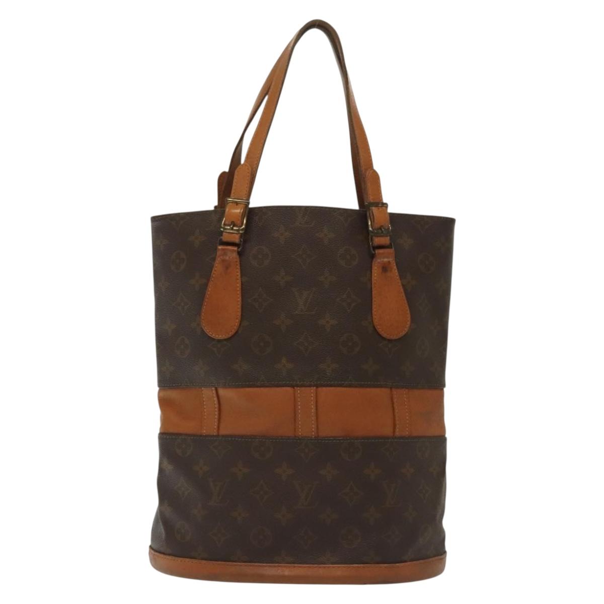 LOUIS VUITTON Monogram Bucket GM Shoulder Bag USA limited T42236 LV Auth bs29222