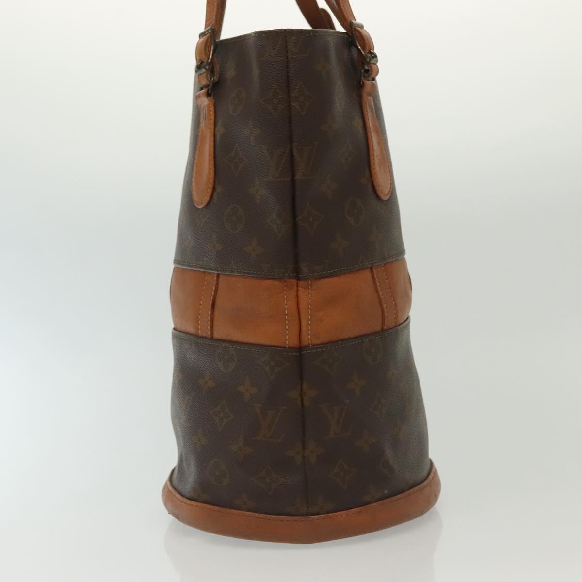 LOUIS VUITTON Monogram Bucket GM Shoulder Bag USA limited T42236 LV Auth bs29222