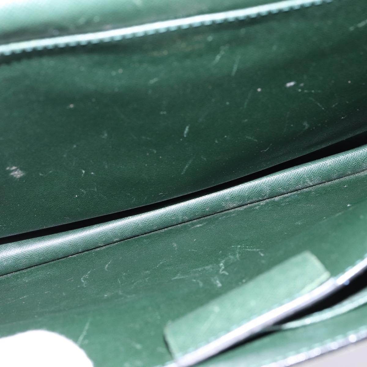 LOUIS VUITTON Taiga Serviette Moskova Business Bag Epicea M30034 LV Auth bs29223