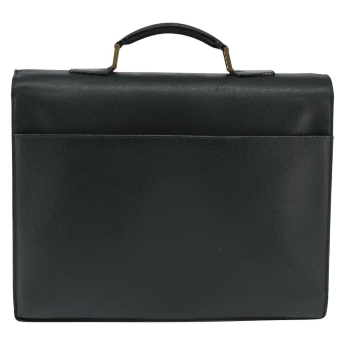 LOUIS VUITTON Taiga Serviette Moskova Business Bag Epicea M30034 LV Auth bs29223