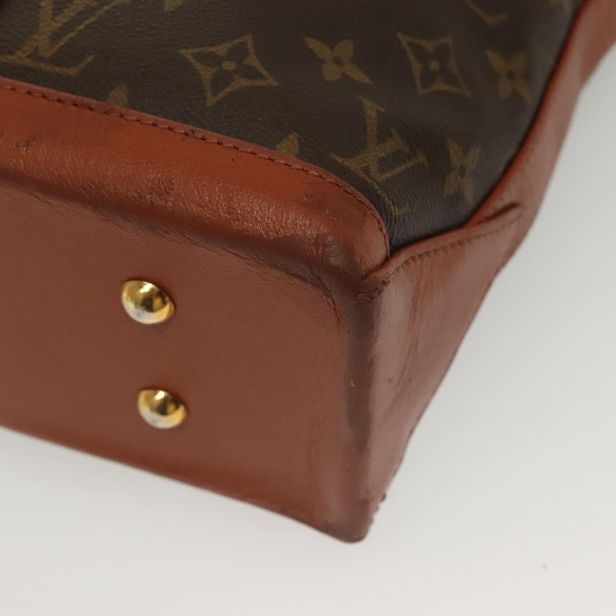 LOUIS VUITTON Monogram Sac Weekend PM Hand Bag M42425 LV Auth bs29225