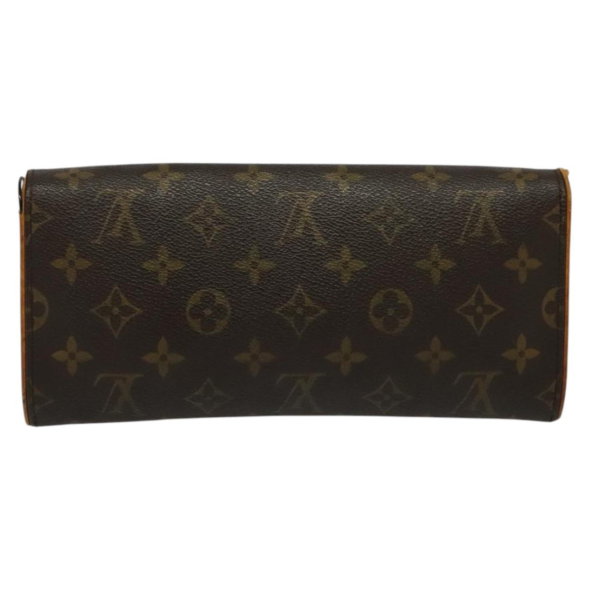 LOUIS VUITTON Monogram Pochette Twin GM Shoulder Bag M51852 LV Auth bs29241