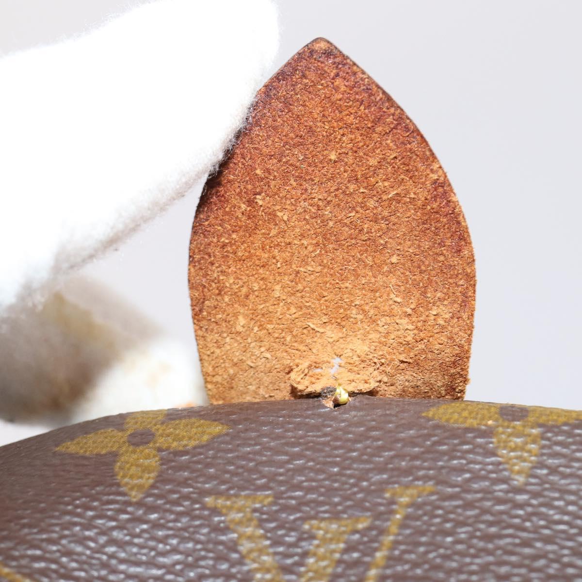 LOUIS VUITTON Monogram Sac Souple 35 Boston Bag M41626 LV Auth bs29244