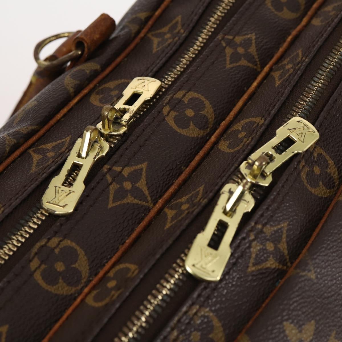 LOUIS VUITTON Monogram Porte Documents Voyage 2 Compartments M53362 Auth bs29245