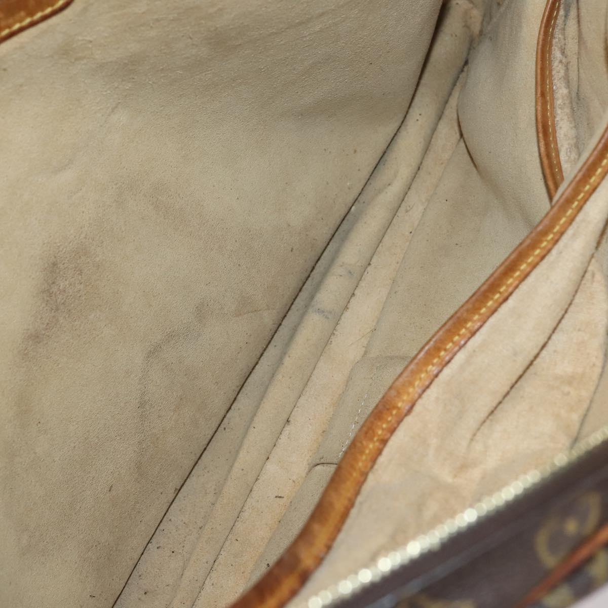 LOUIS VUITTON Monogram Porte Documents Voyage 2 Compartments M53362 Auth bs29245