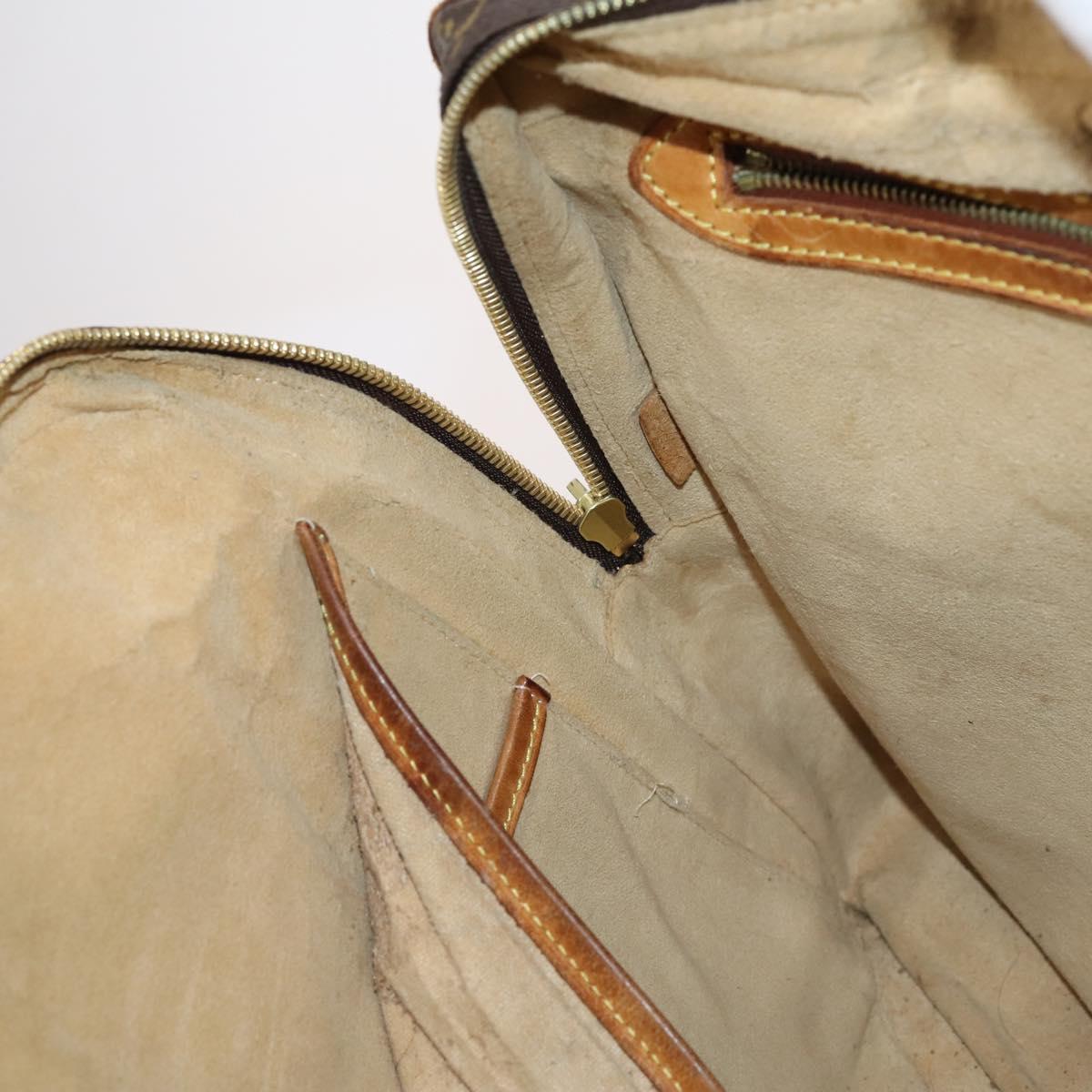 LOUIS VUITTON Monogram Porte Documents Voyage 2 Compartments M53362 Auth bs29245