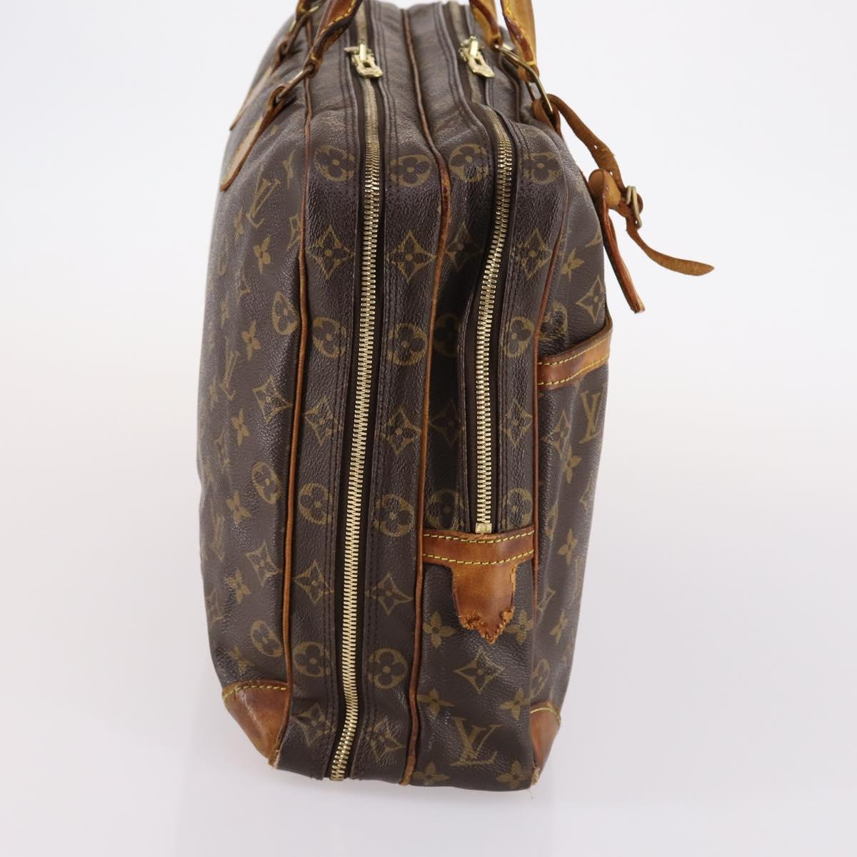 LOUIS VUITTON Monogram Porte Documents Voyage 2 Compartments M53362 Auth bs29245